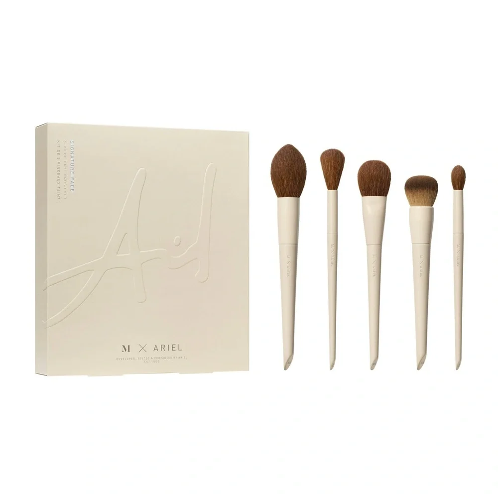 NEW MORPHE x Ariel Face Five-Piece Face Brush Set
